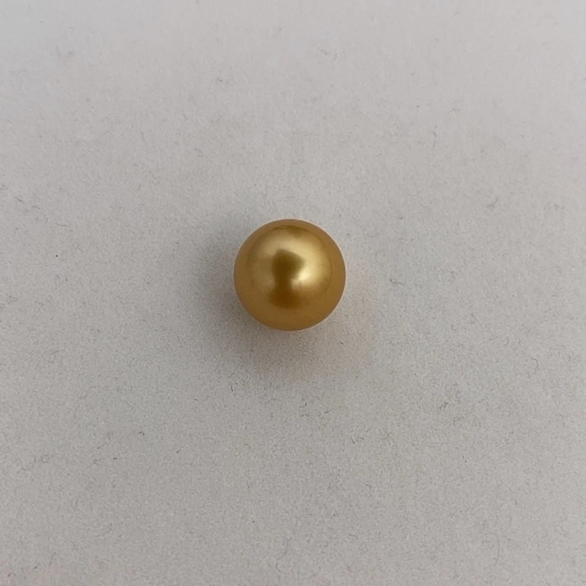 【闪购商品】未镶嵌13.3mm金珠大白海水珍珠行*