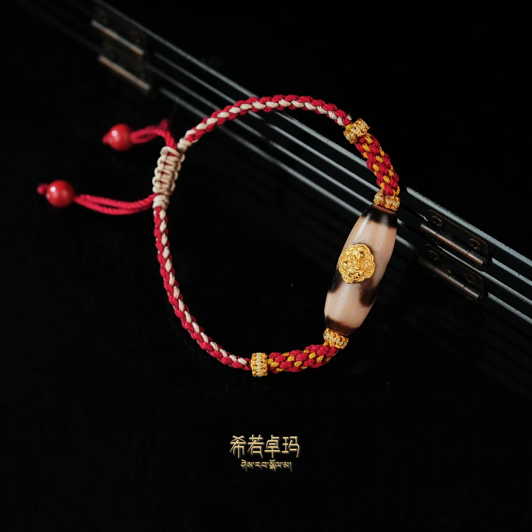 虎牙天珠文殊手绳LNR020487