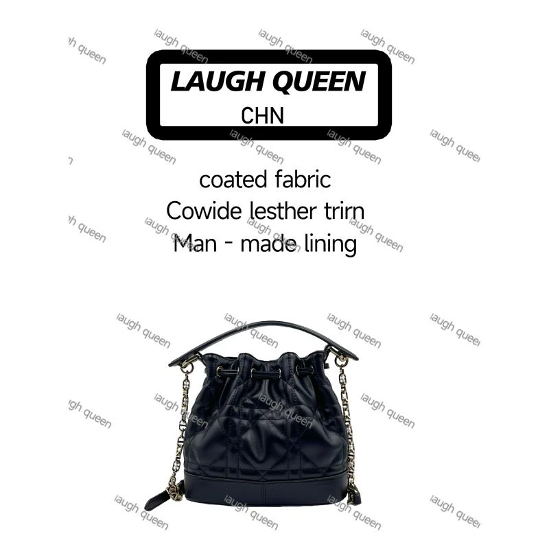 Laugh Queen手工打造真皮女士f新款包 烧麦 黑色红色 10730复