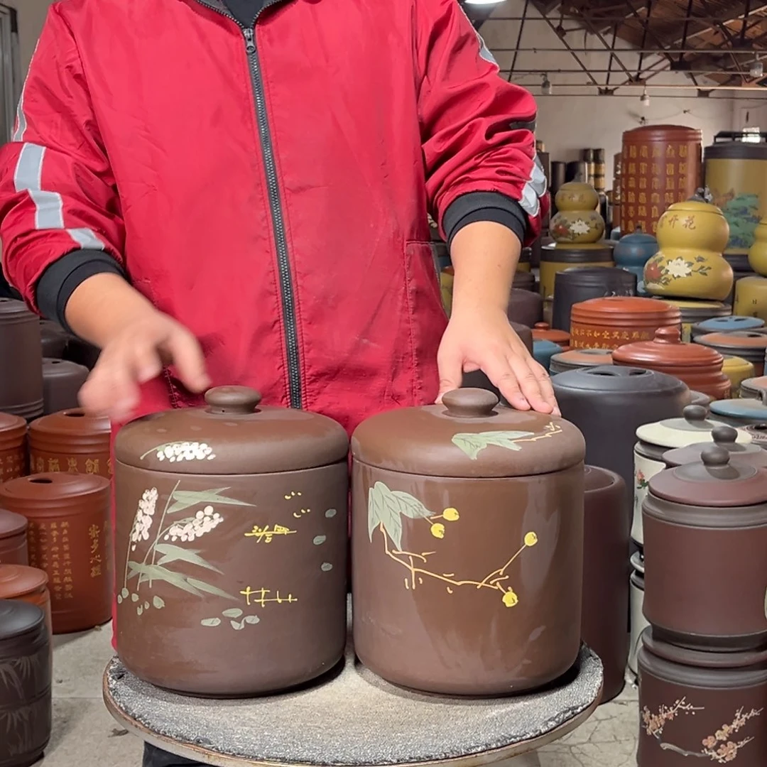 紫砂茶叶罐茶叶罐