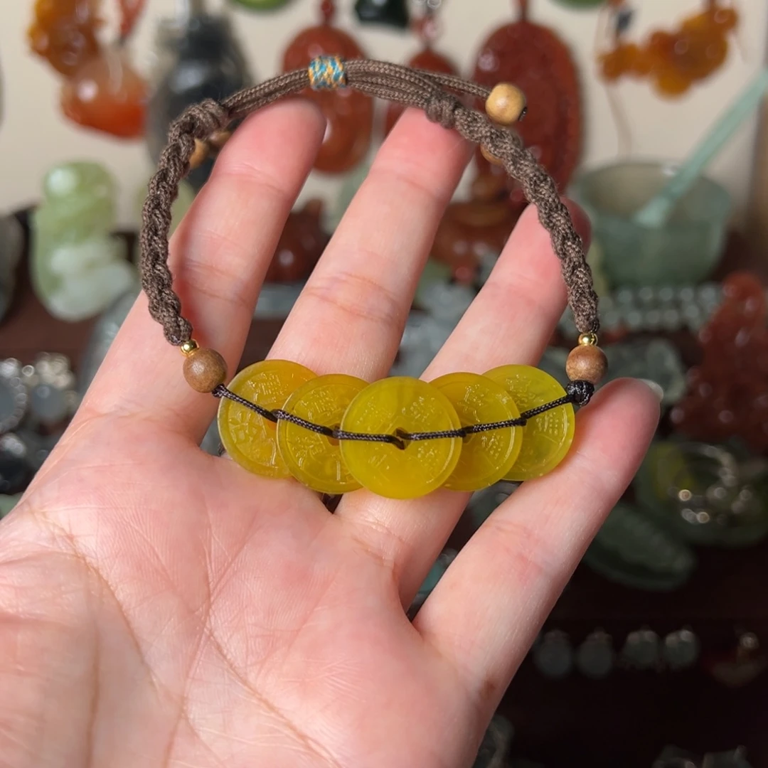 蛇纹石玉手绳未镶嵌