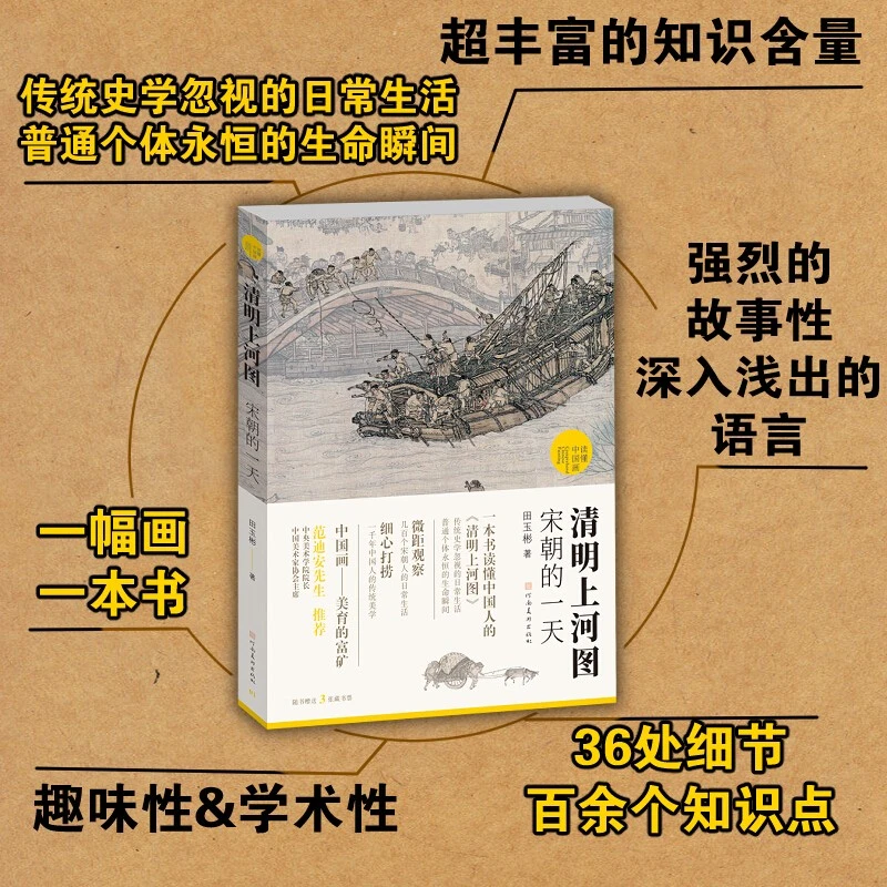 清明上河图 宋朝的一天 读懂中国画 绘画理论书籍 绘画理论与评论