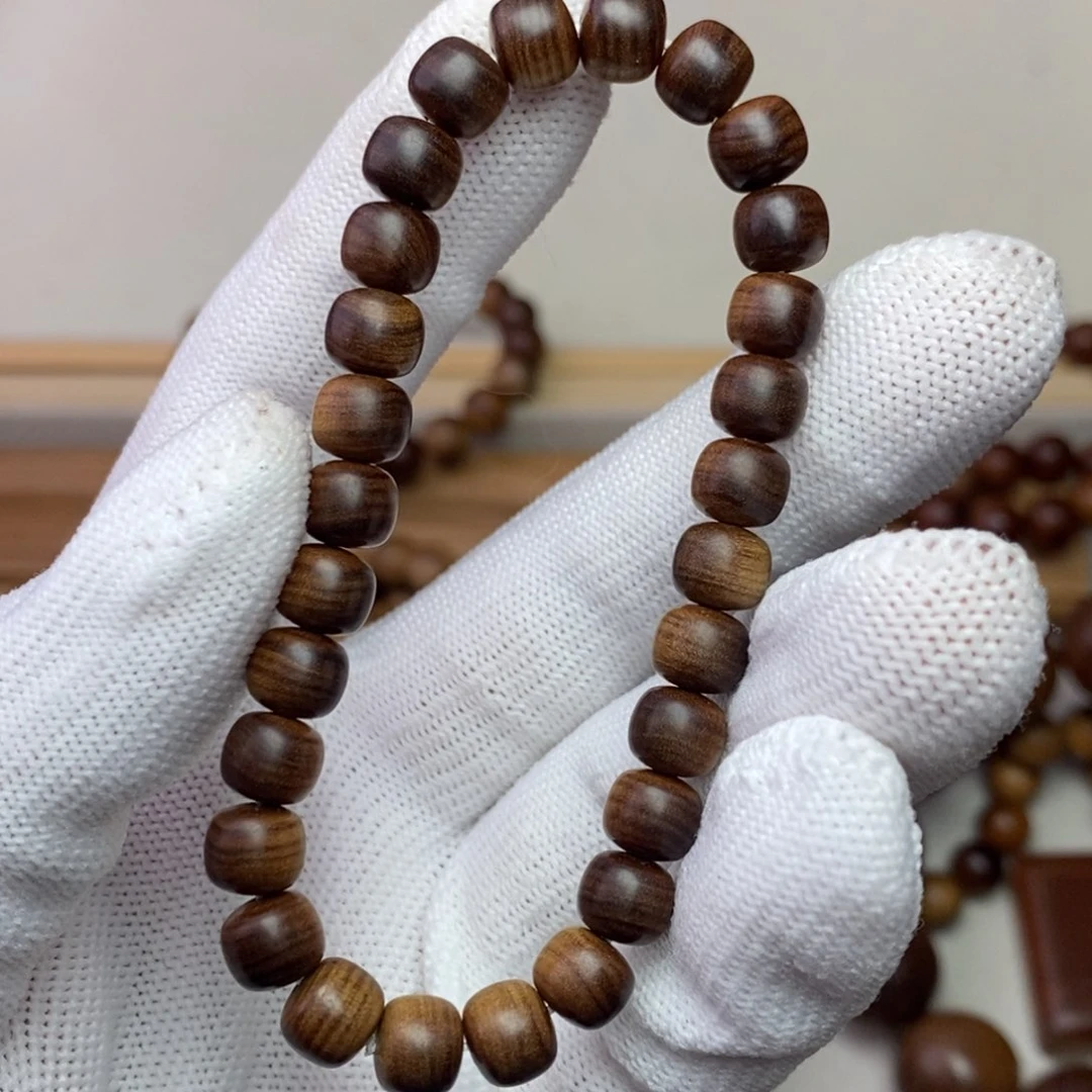 檀香木手串/手链A***n印度迈索尔老山檀6*7双百年沉水