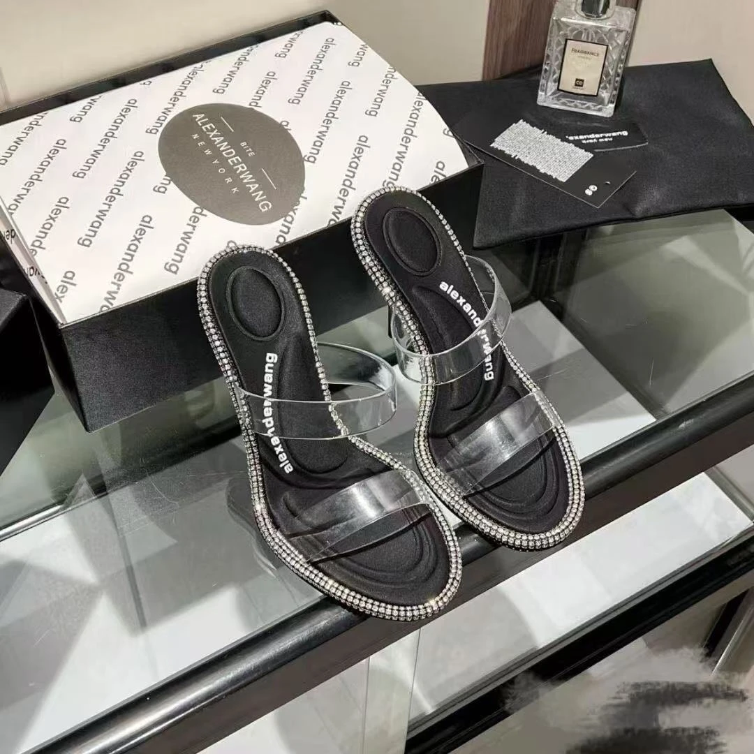 95新  坤球奢选亚历山大王拖鞋 38码