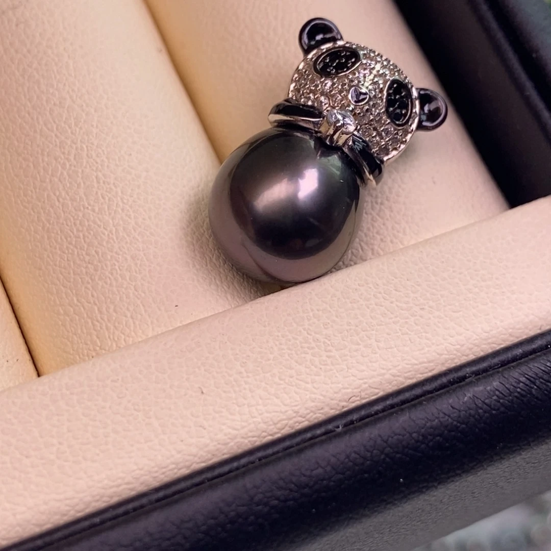 颈饰银S925镶嵌海水珍珠