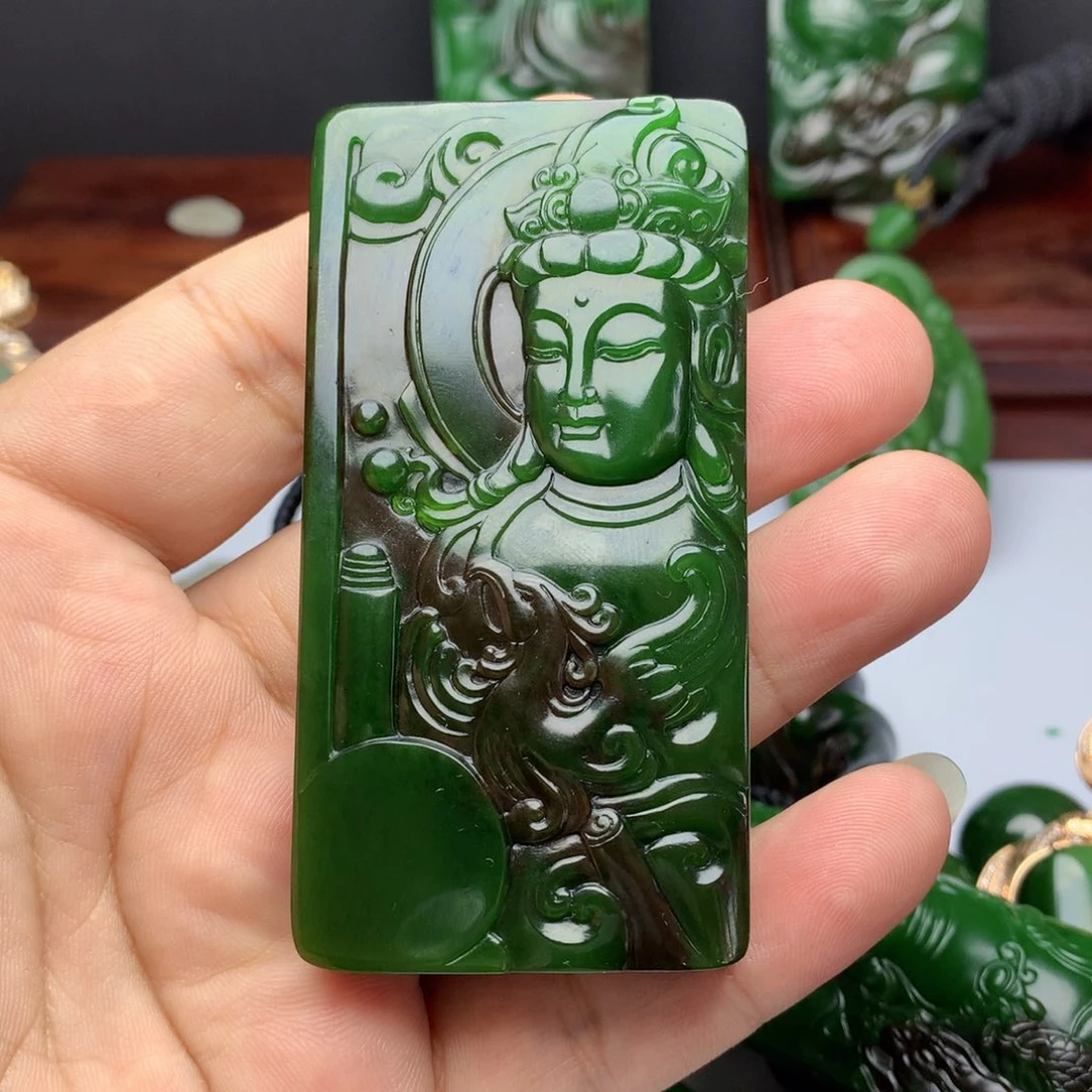 颈饰未镶嵌和田玉我**翔