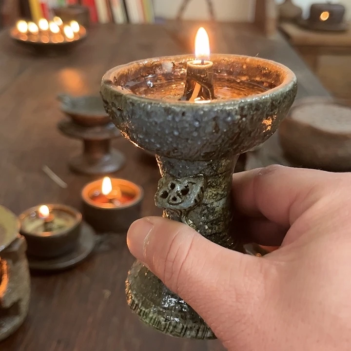 【闪购商品】杯桐**忆小福泥陶艺茶几风