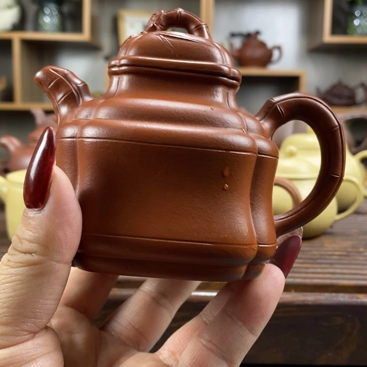 紫砂茶壶琰*原矿紫砂壶