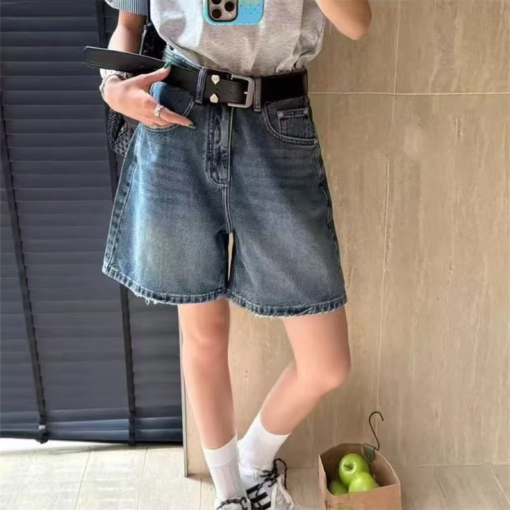 预售【A01-A70】四分-五分裤A版中裤潮牛仔裤女夏薄款