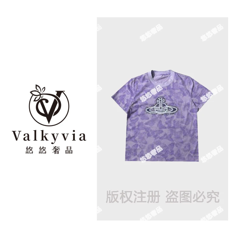 【Valkyvia/悠悠奢品】2025年新款简约圆领短袖袖T恤
