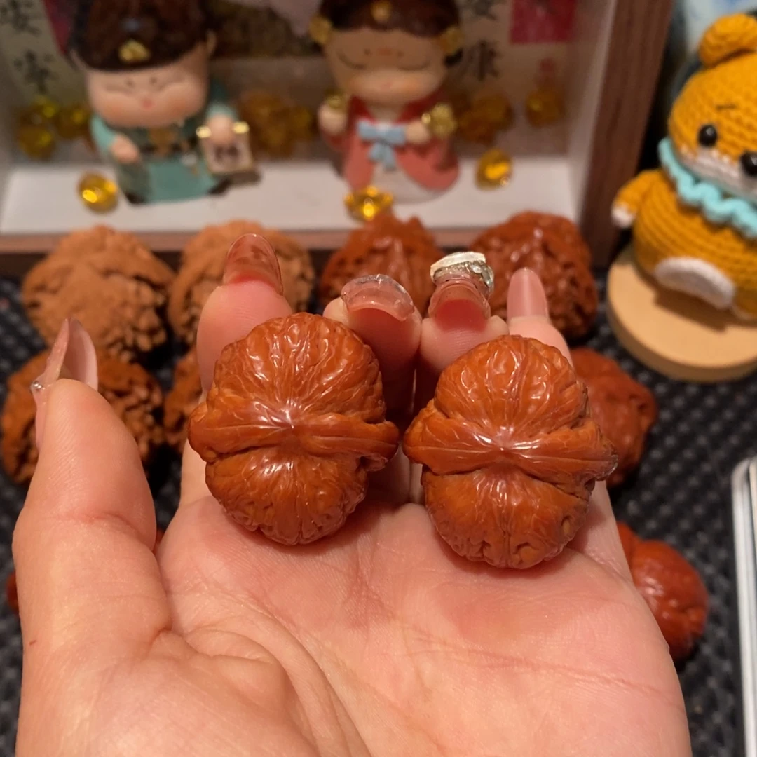 桃核吊坠31平谷元宝，0937