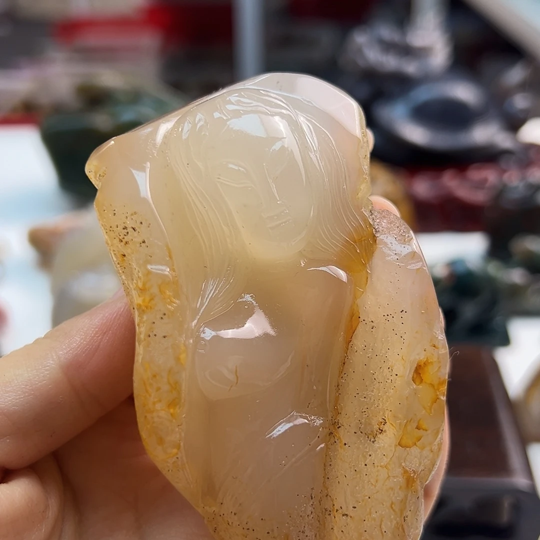 玛瑙/玉髓未镶嵌颈饰