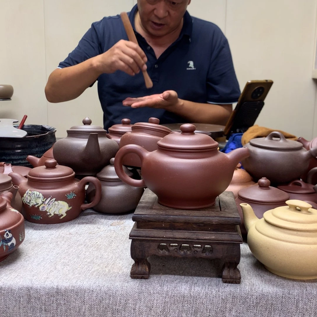 茶壶清水泥掇只280 C半手工制作