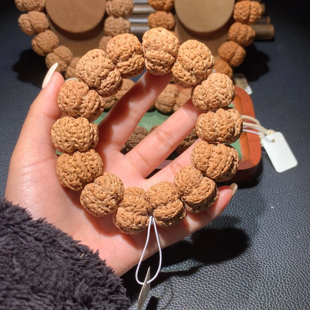 金刚菩提手串27尺寸雪花扇面六瓣