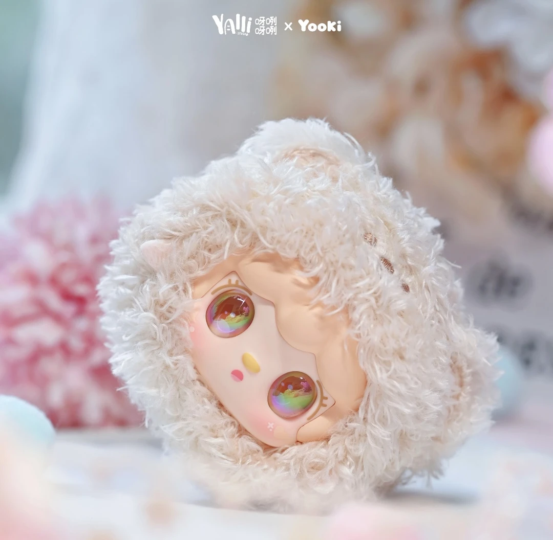 【正品代拆】痒痒yooki九代团一团小熊系列毛绒盲盒包挂钥匙挂链