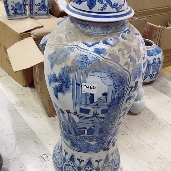 蓝***地陶瓷制品瑕疵处理
