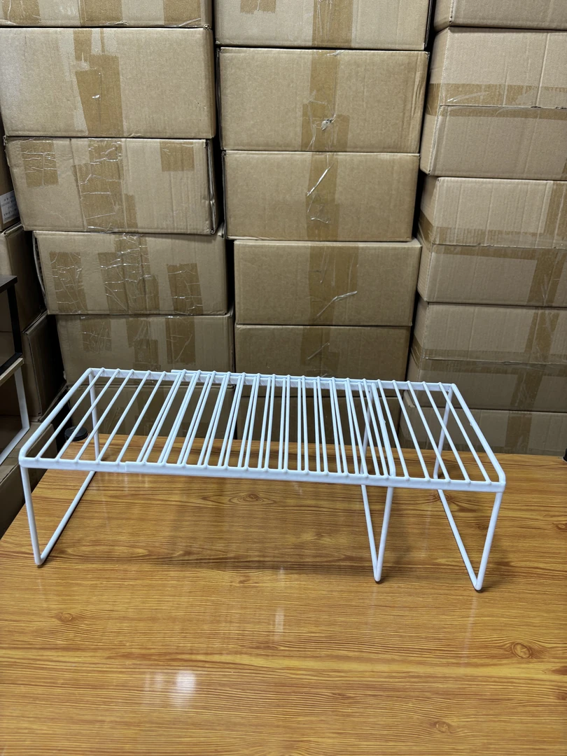 可伸缩厨房简易置物架橱柜碗碟架分层隔板沥水收纳架铁艺调味品架