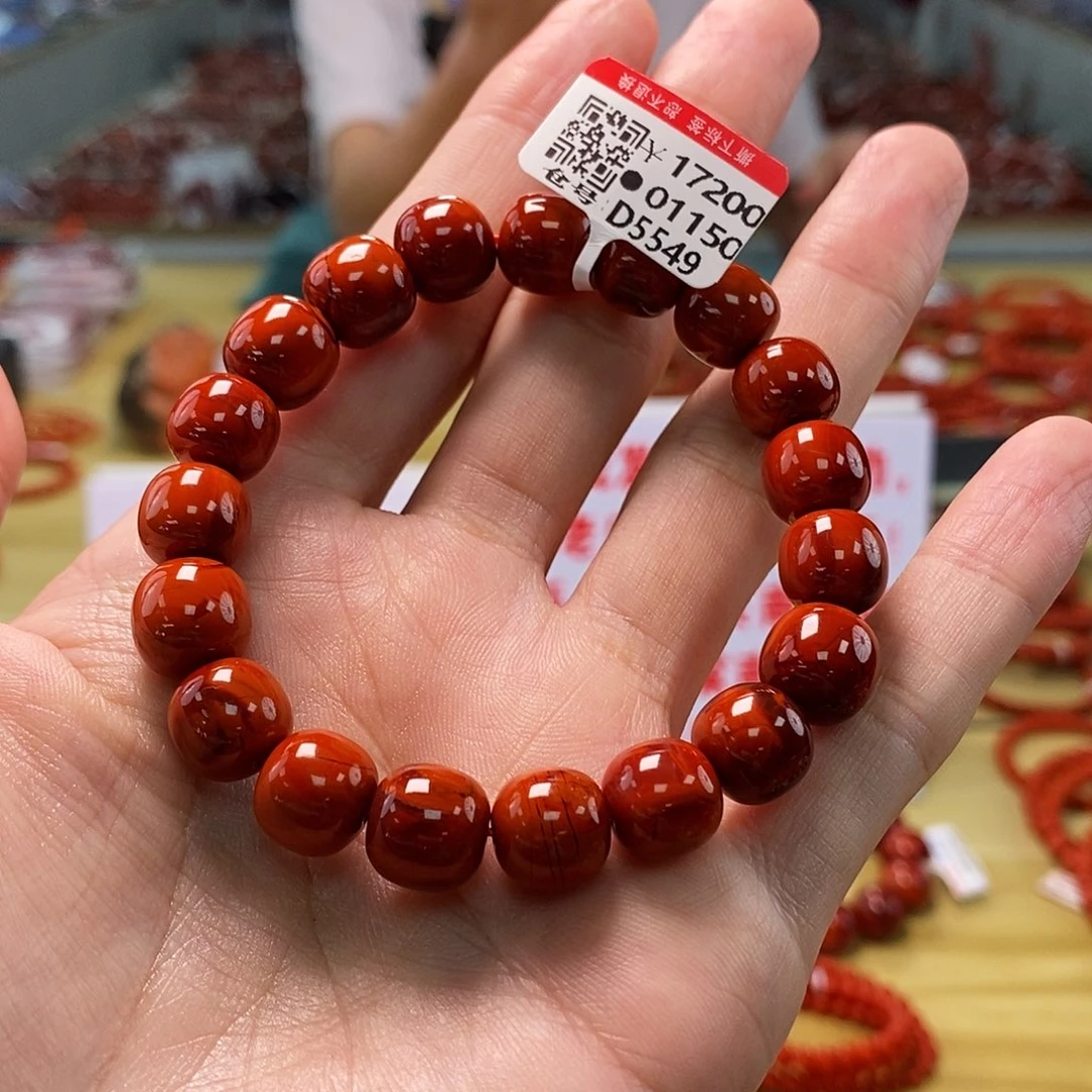 南红玛瑙典藏  10+mm   多样性发一未镶嵌