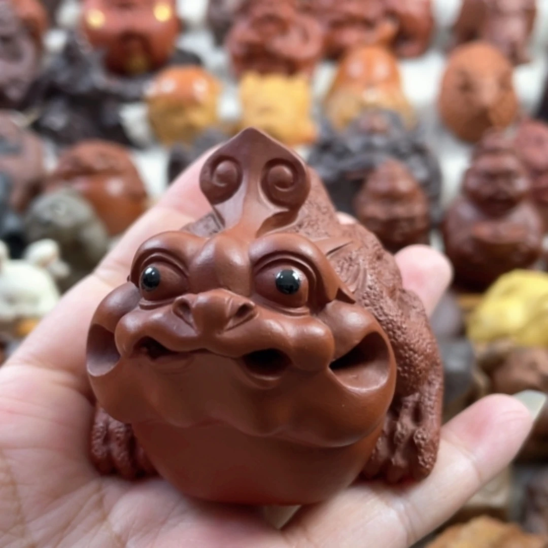 【闪购商品】紫砂茶宠紫砂金蟾