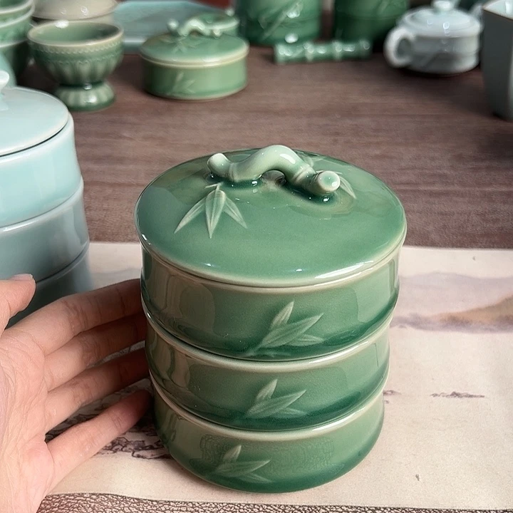 小米茶器龙泉青瓷