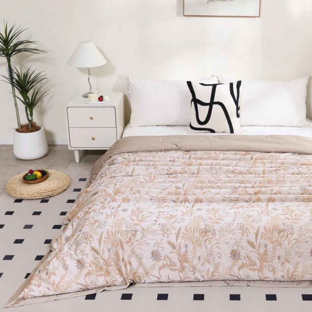 【梓兮】顶奢贡缎七孔中空被 200*230 双人冬被