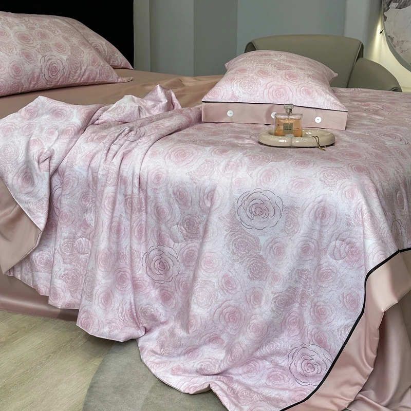 【晴美】茧养天丝棉夏被-苏梅