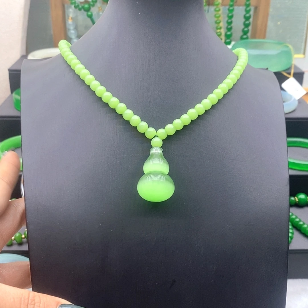 珐琅非金属珐琅非金属精美项链情侣款