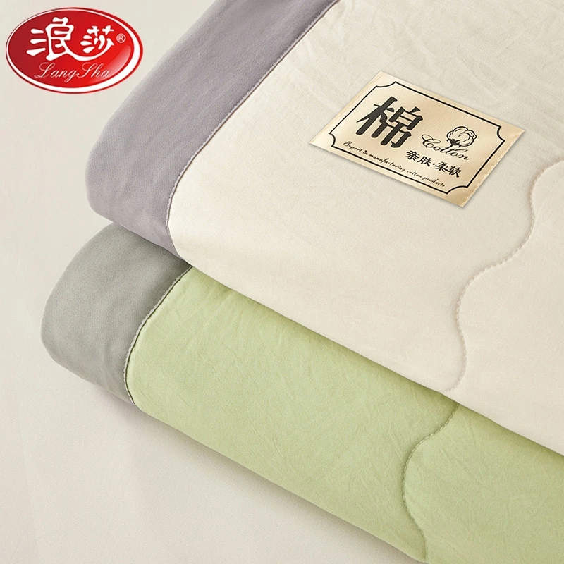 LangSha/浪莎新疆纯棉夏凉被夏被薄款空调被芯春秋被全棉可机洗夏