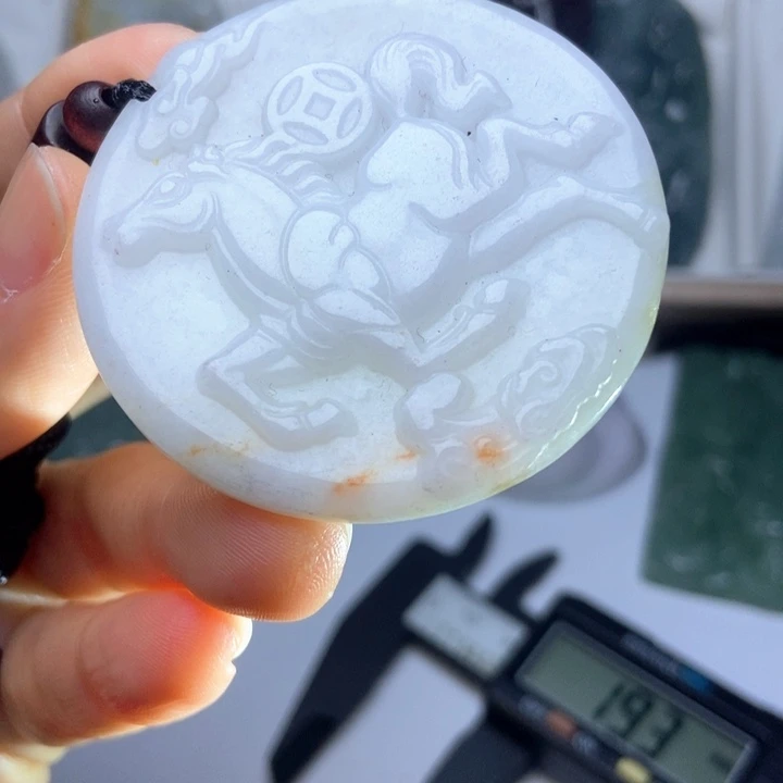 翡翠未镶嵌挂件翡翠