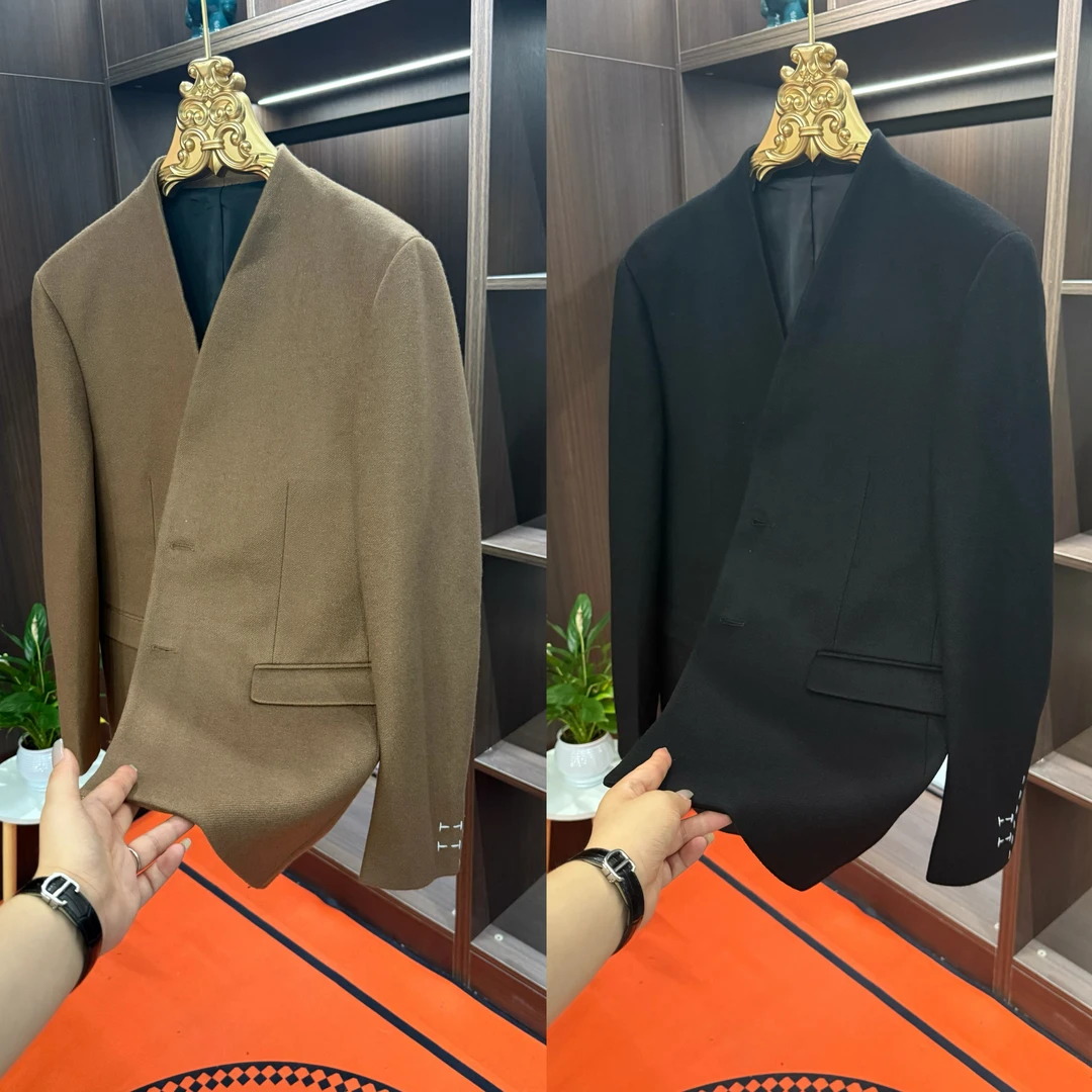 「星漓轻奢出品」117008/XINGLI/2025/高端欧货无领修身西服