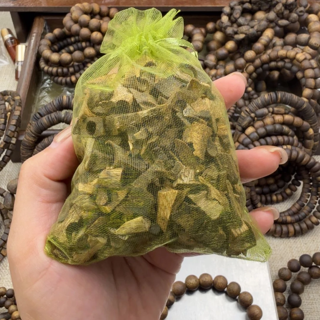 沉香碎屑熏香米粒碎料50克