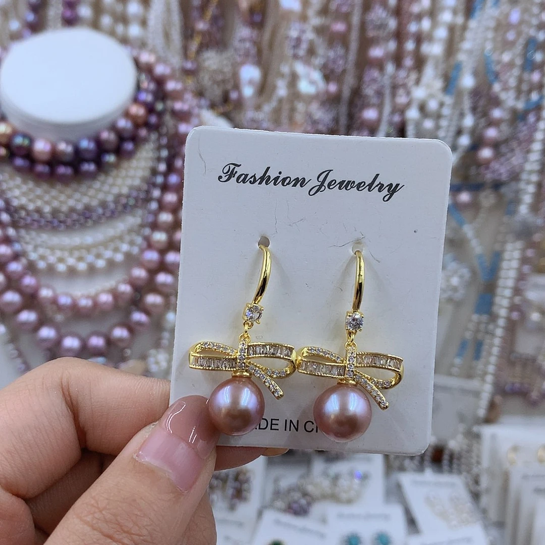 项链18K金镶嵌淡水珍珠