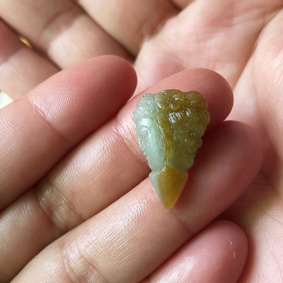 定制翡翠未镶嵌天然翡翠佛魔
