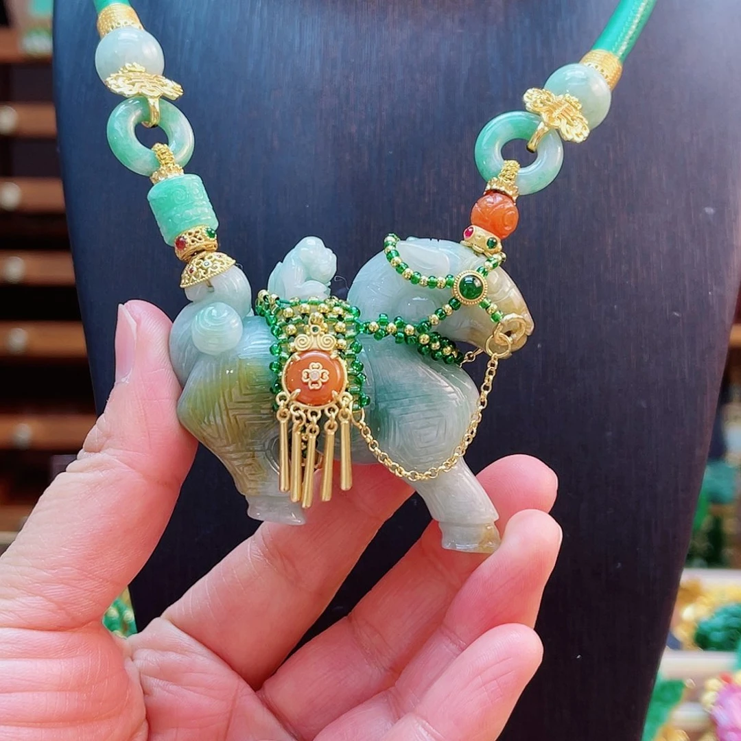 颈饰合金翡翠48小时鉴赏期