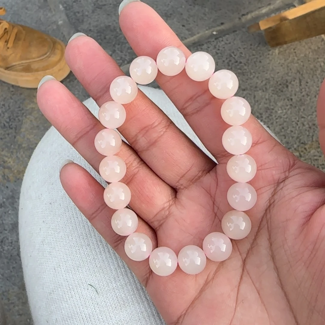 和田玉手串未镶嵌