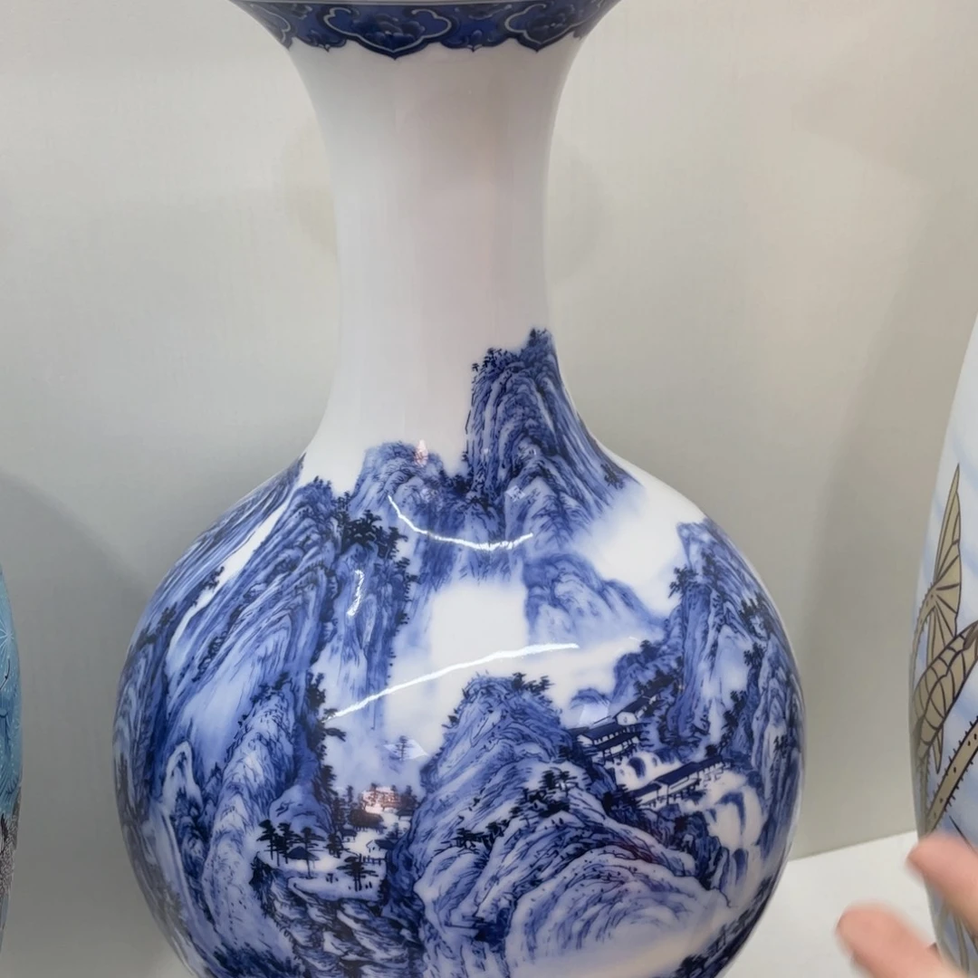 摆件景德镇陶瓷现代工艺品摆件