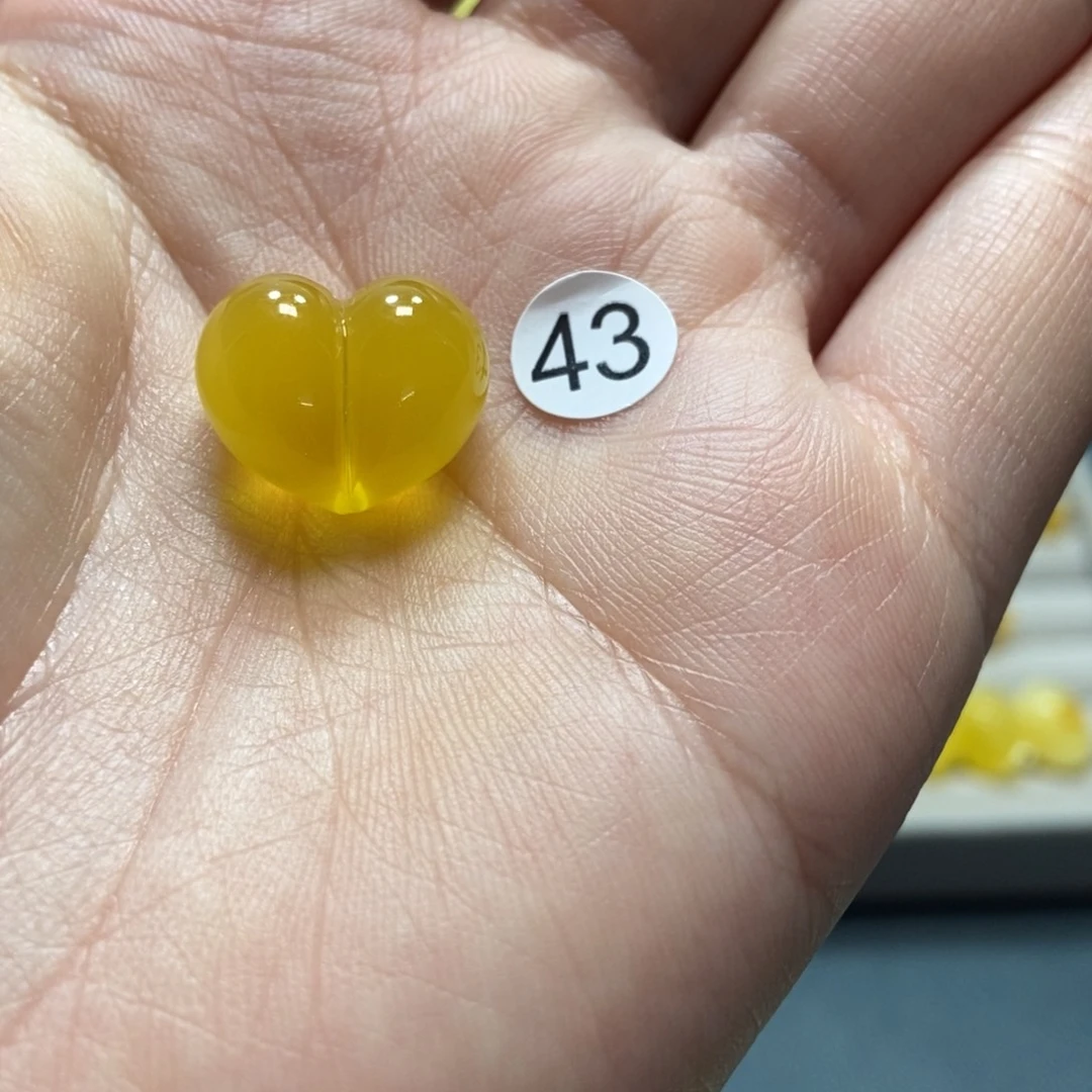 ****裸石琥珀未镶嵌天然琥珀蜜蜡吊坠