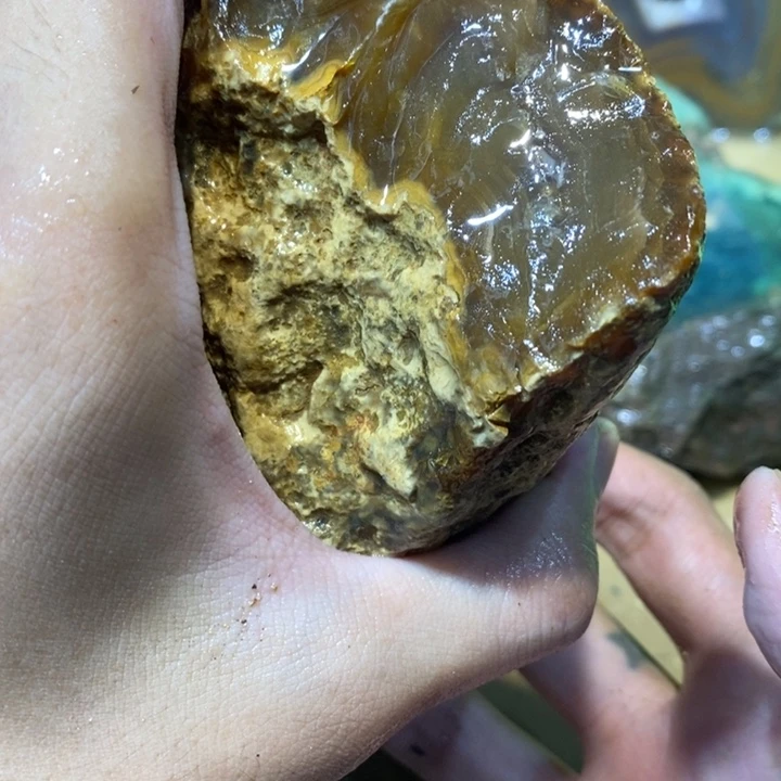 未镶嵌玛瑙/玉髓珠宝半成品