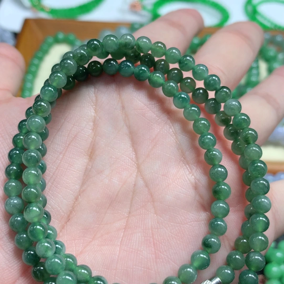 未镶嵌手链翡翠翡翠