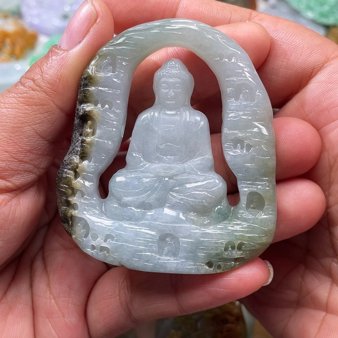 颈饰未镶嵌翡翠翡玉缘翡翠