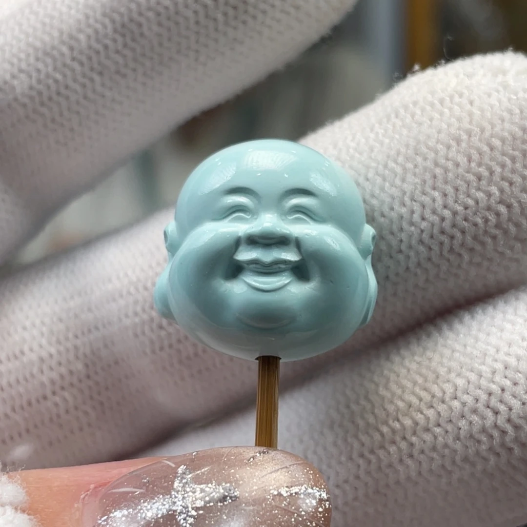 绿松石未镶嵌挂件