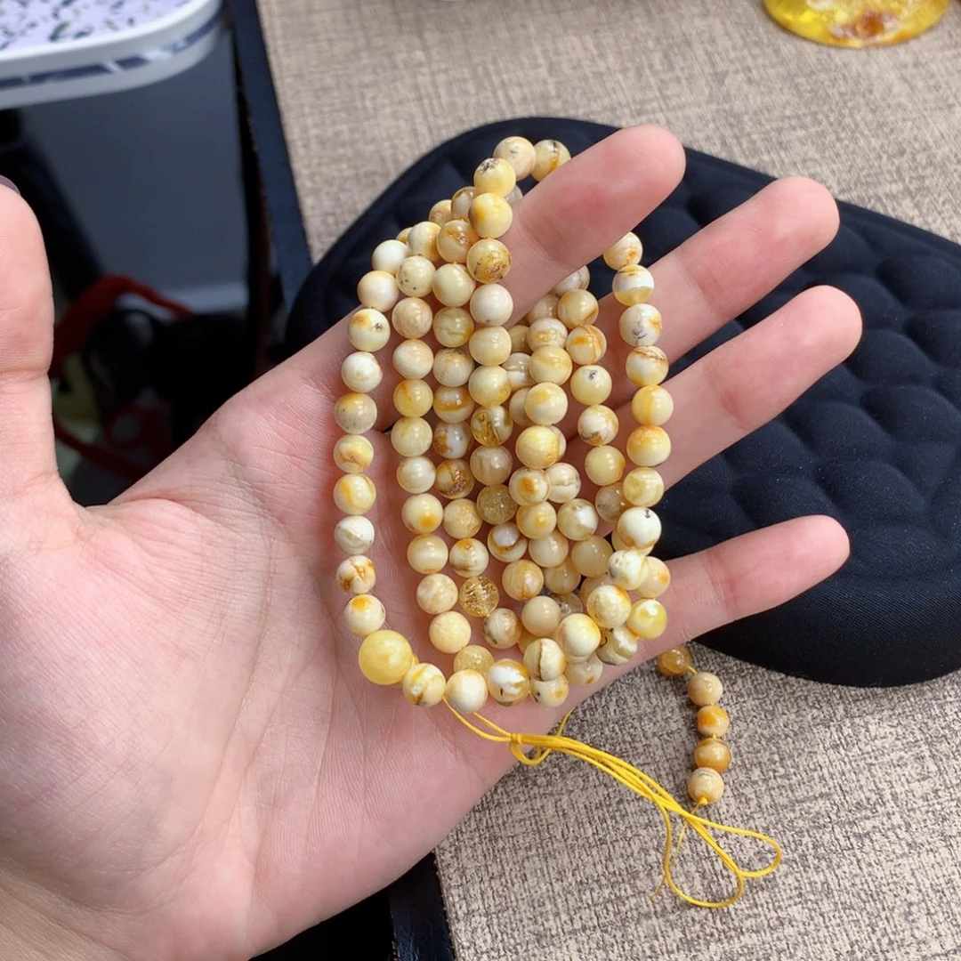 蜜蜡未镶嵌珠宝奇石6.5