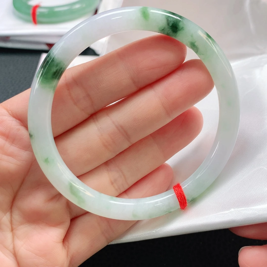 未镶嵌手镯翡翠63圆