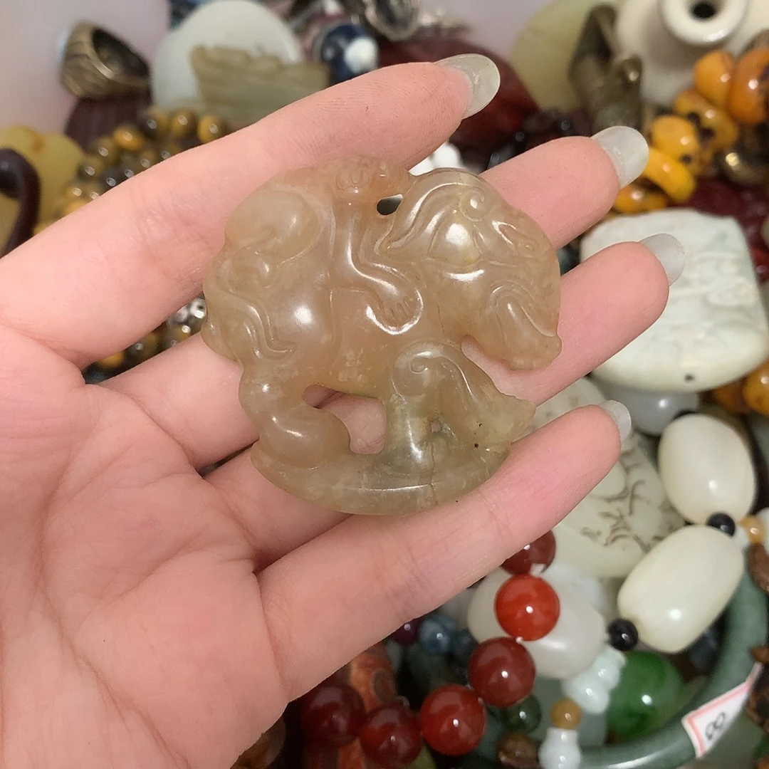 玛瑙/玉髓颈饰合金幸****”