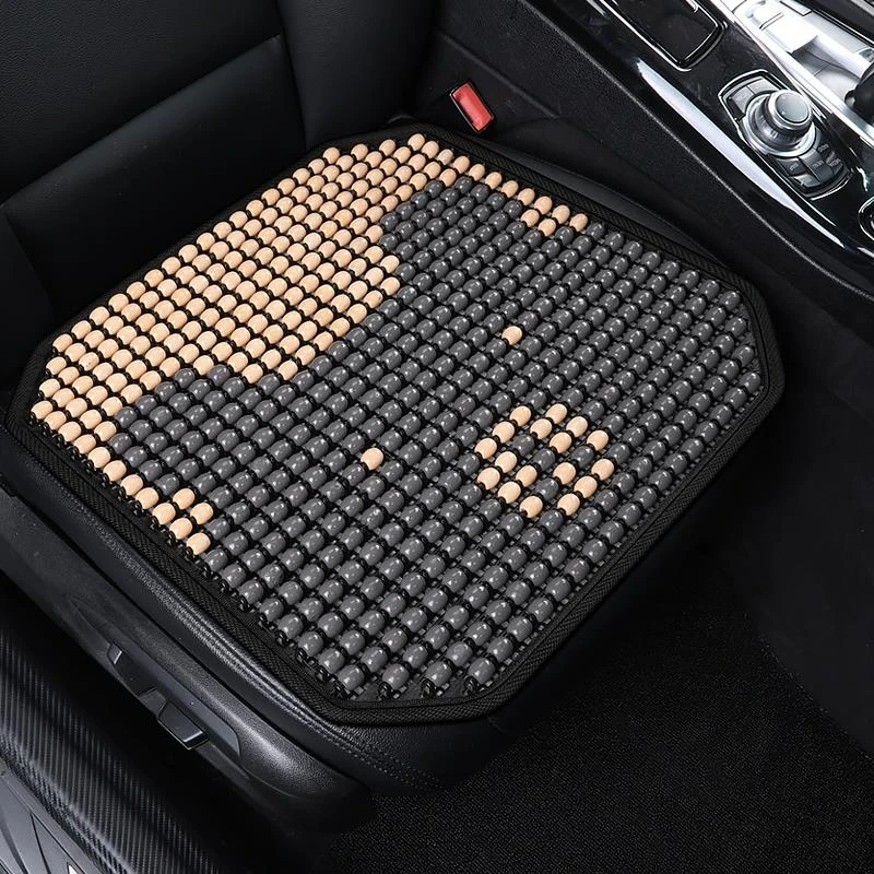 后排木珠汽车坐垫大众进口高尔夫7GTI/6通用座垫防滑单张春夏天女