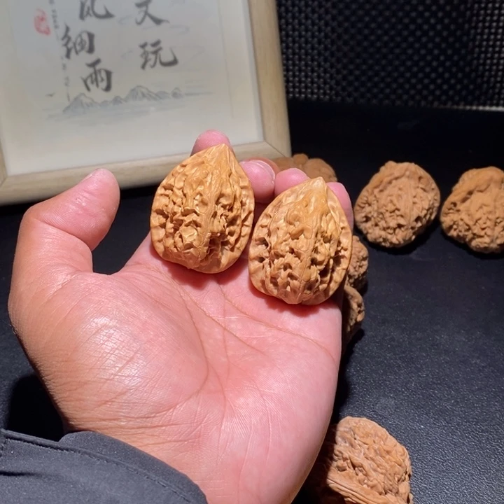 把件文玩核桃心*?十三陵鸡心