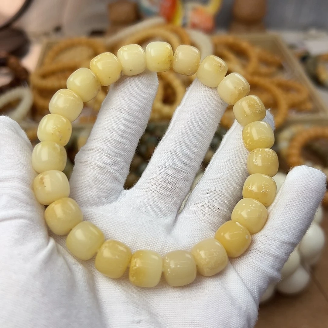 菩提根/象牙果手串11干磨麻子瑕疵205