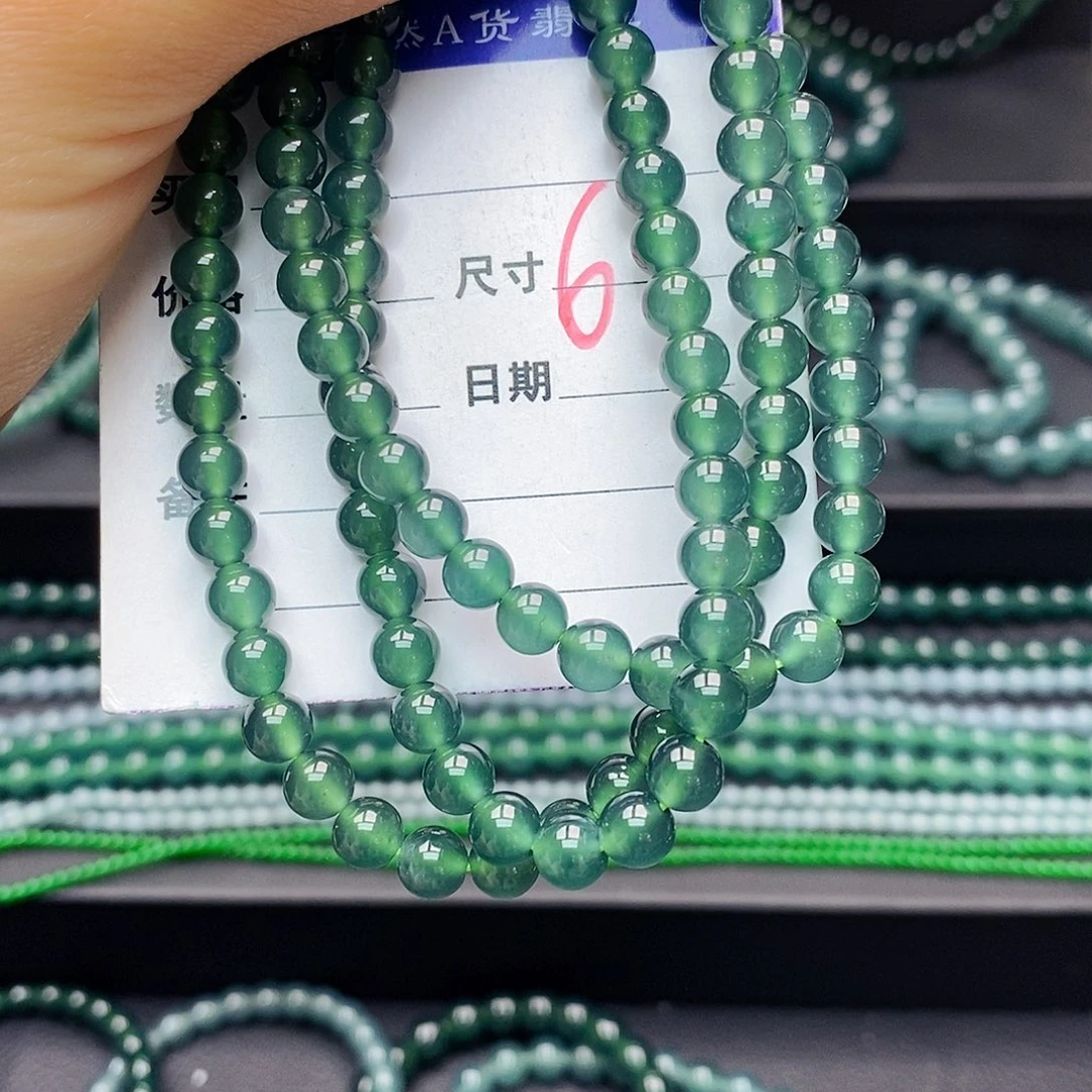 翡翠未镶嵌手链翡翠