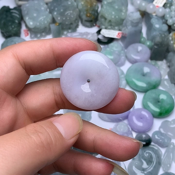 翡翠未镶嵌颈饰天然翡翠