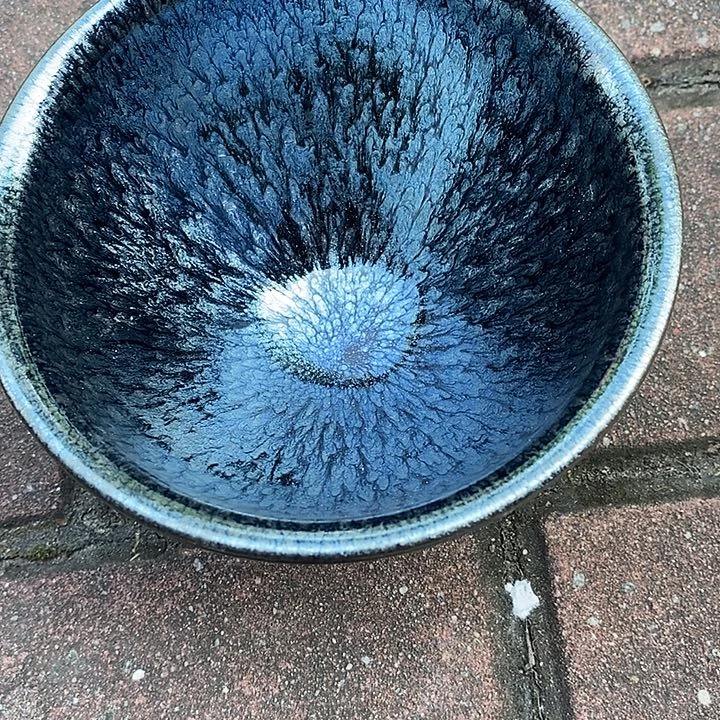 茶盏老*建盏点茶一个